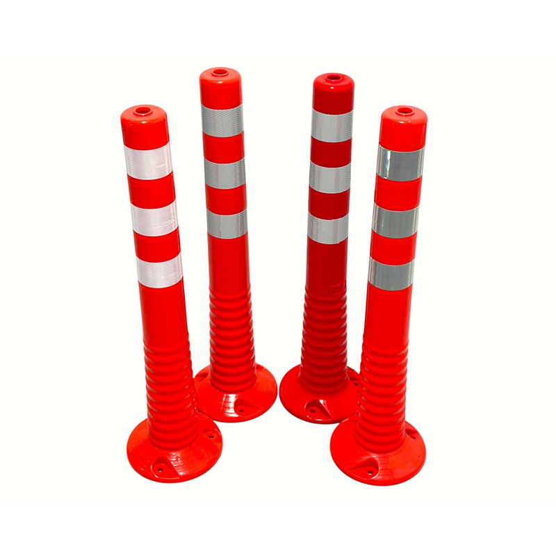 Poste delineador ultraflexível em TPU resistente a rasgos com desempenho de rebote superior de 360°