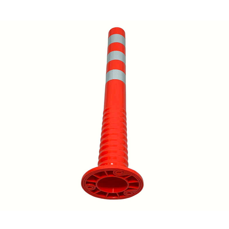 Poste delineador ultraflexível em TPU resistente a rasgos com desempenho de rebote superior de 360°