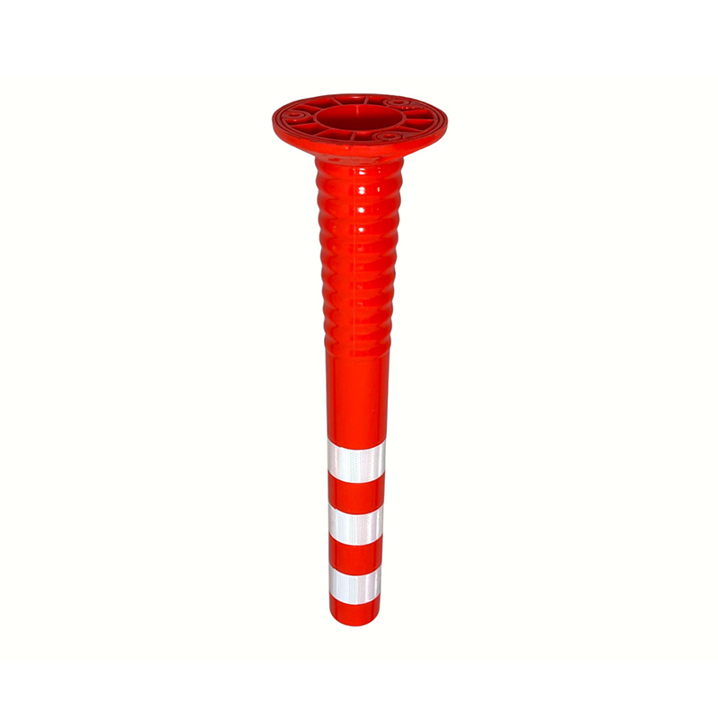 Poste delineador ultraflexível em TPU resistente a rasgos com desempenho de rebote superior de 360°