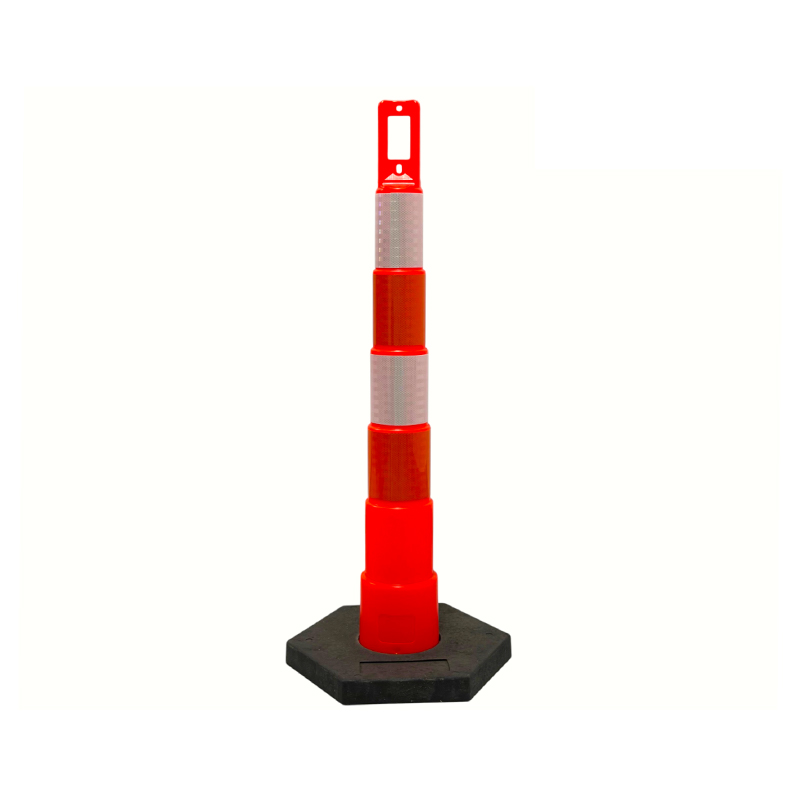 Poste delineador flexível ergonômico portátil T-TOP