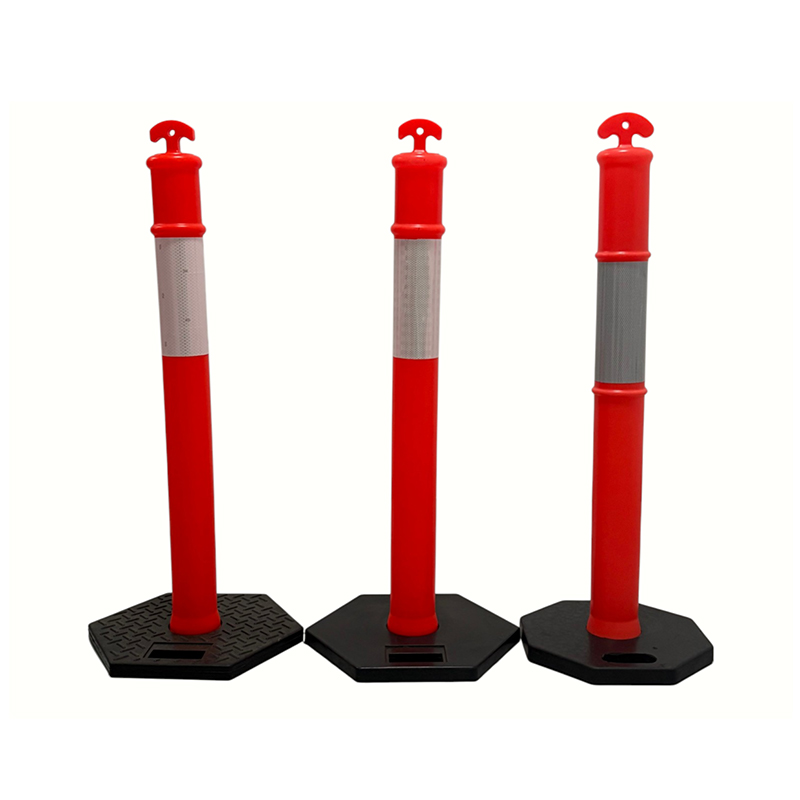Poste delineador flexível ergonômico portátil T-TOP
