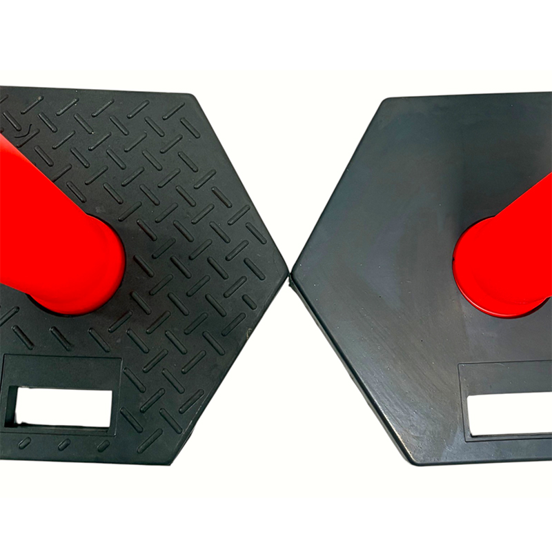Poste delineador flexível ergonômico portátil T-TOP