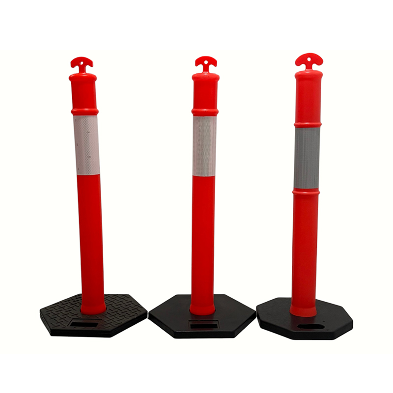 Poste delineador flexível ergonômico portátil T-TOP