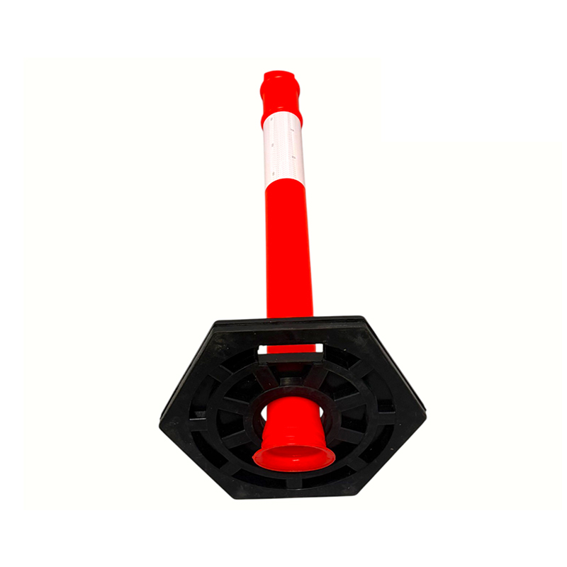 Poste delineador flexível ergonômico portátil T-TOP
