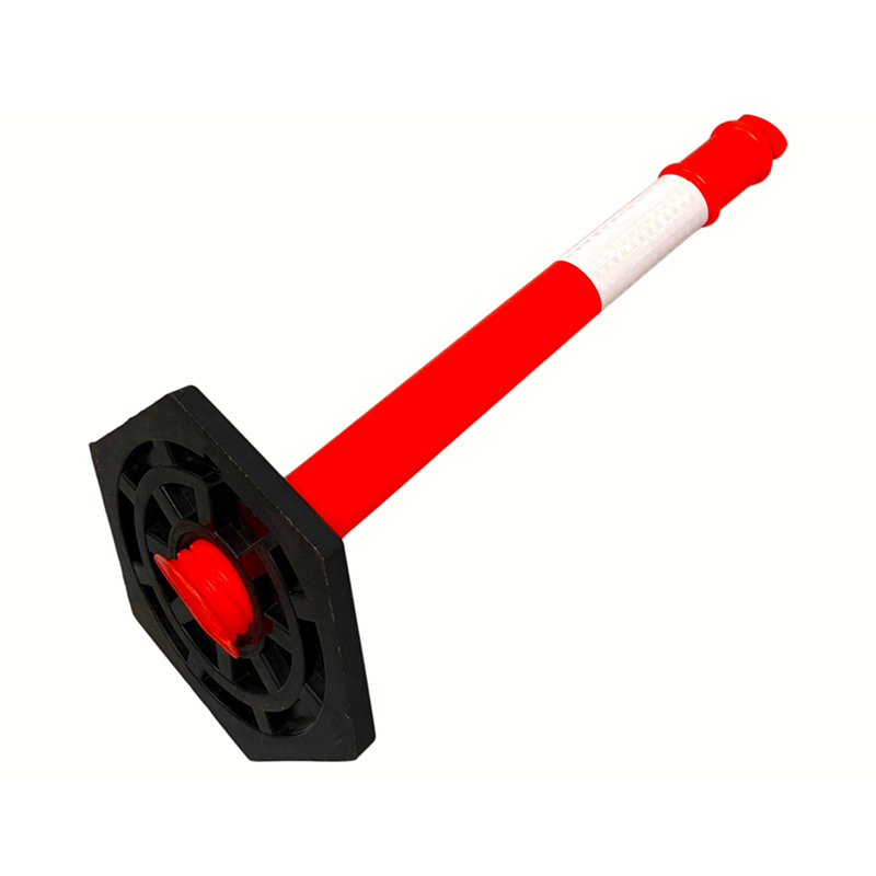 Poste delineador flexível ergonômico portátil T-TOP