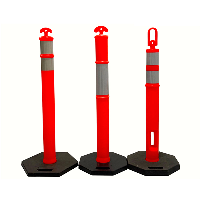 Poste delineador flexível ergonômico portátil T-TOP