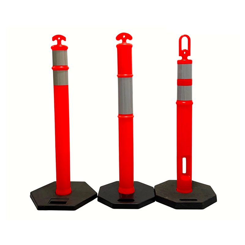 Poste delineador flexível ergonômico portátil T-TOP