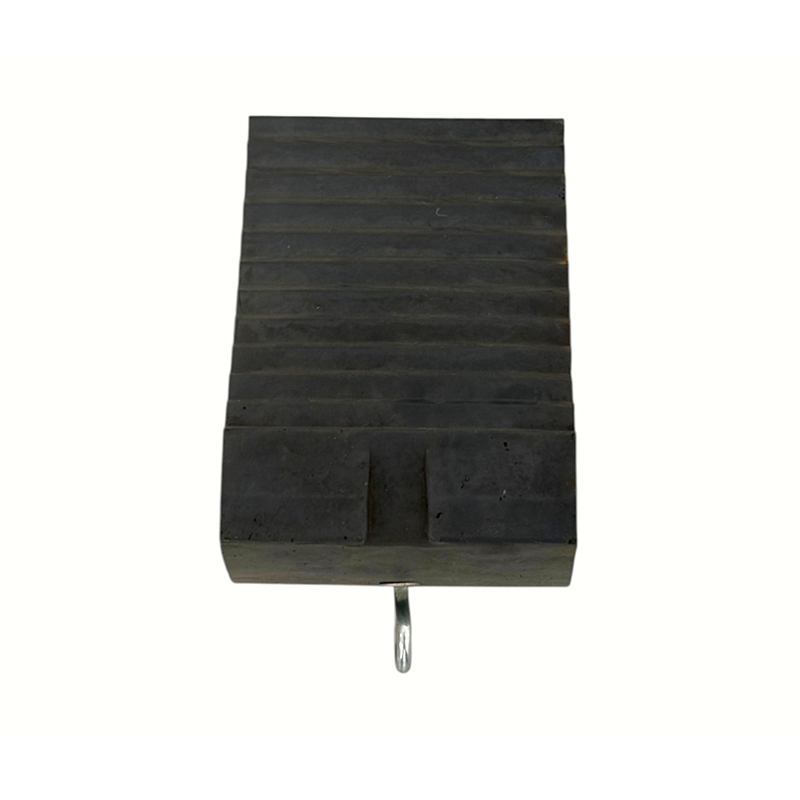 Paradas de roda de borracha portáteis (com cabo de tração de nylon de alta resistência)