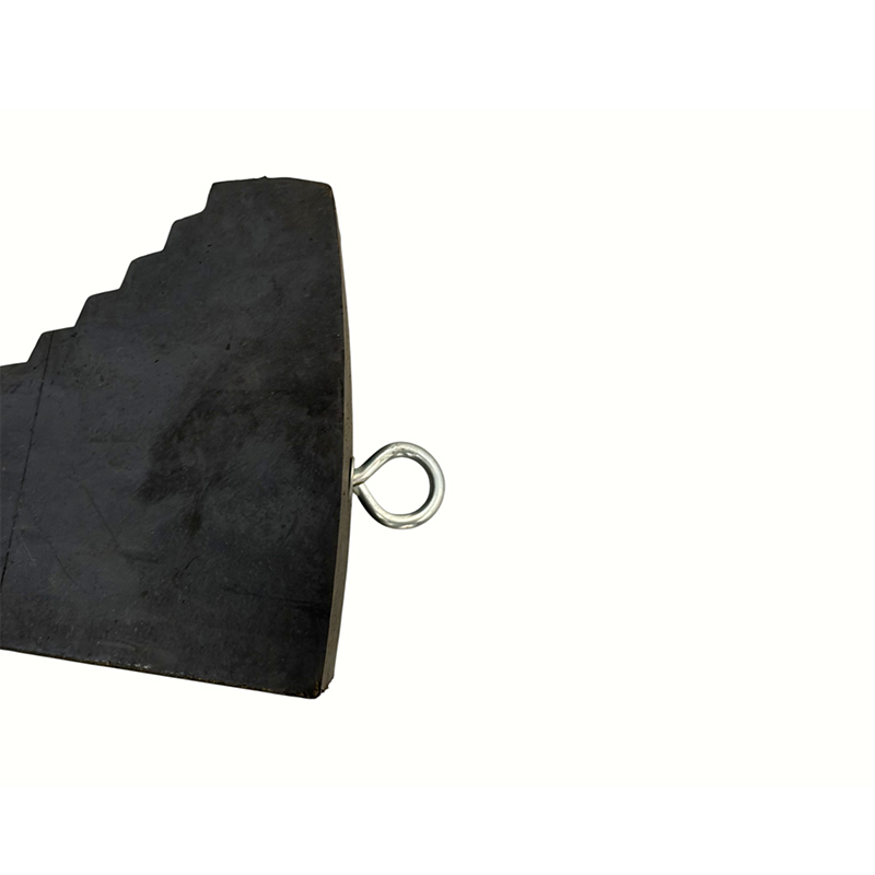 Paradas de roda de borracha portáteis (com cabo de tração de nylon de alta resistência)