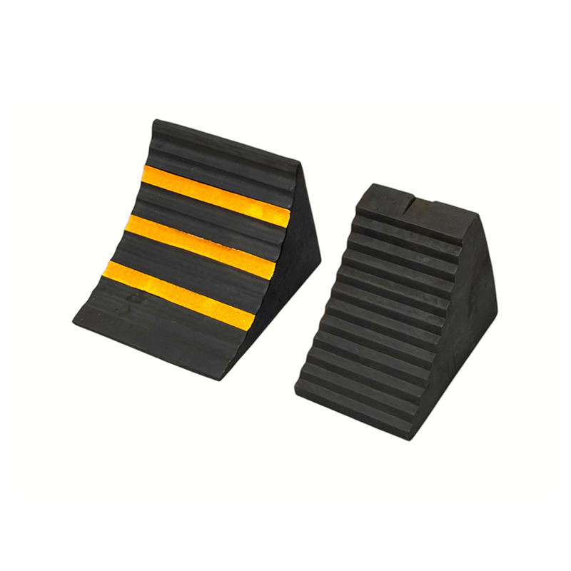 Paradas de roda de borracha portáteis (com cabo de tração de nylon de alta resistência)