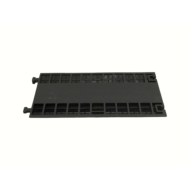 Base de borracha reforçada, alta capacidade de carga, capa de pvc, protetor de cabo resistente de 3 canais