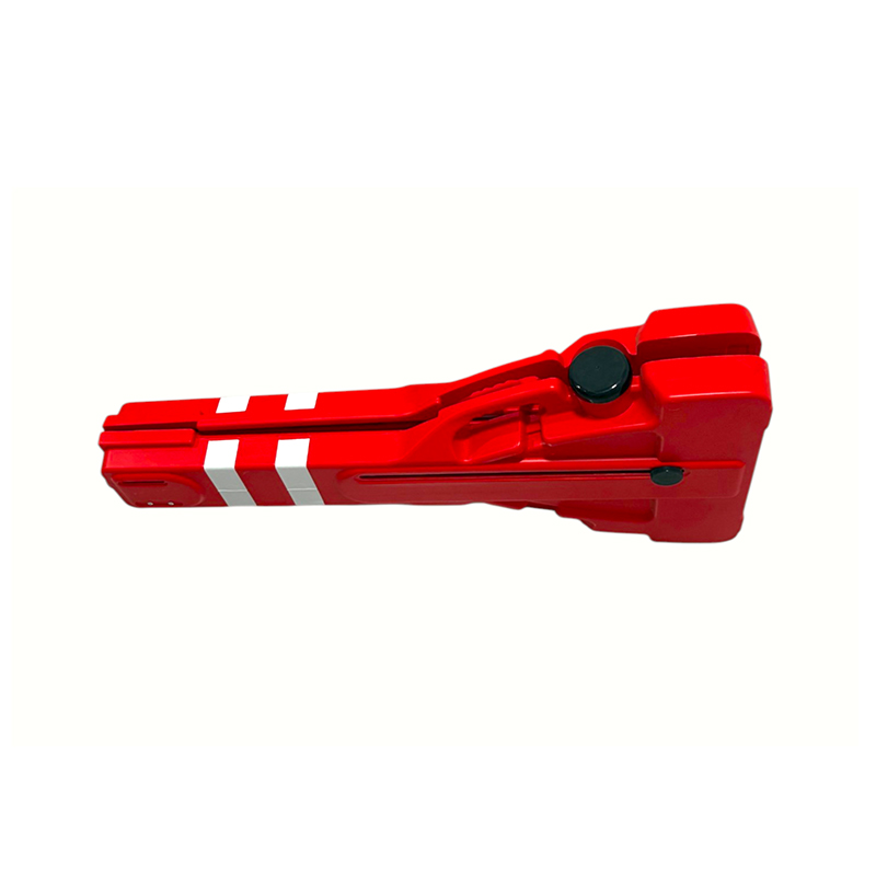 Guarda-corpo expansível ergonômico integrado e sem rodas para serviços pesados