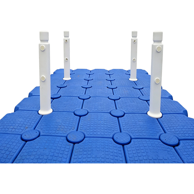 Poste de corrimão HDPE para docas flutuantes
