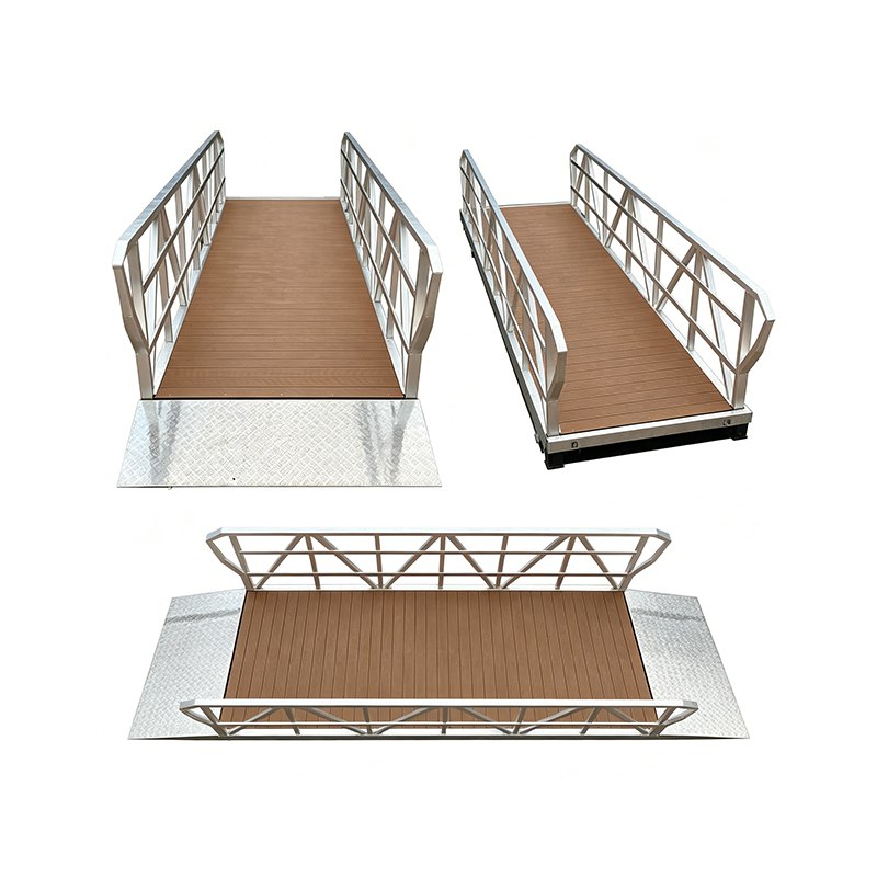 Deck de doca flutuante WPC