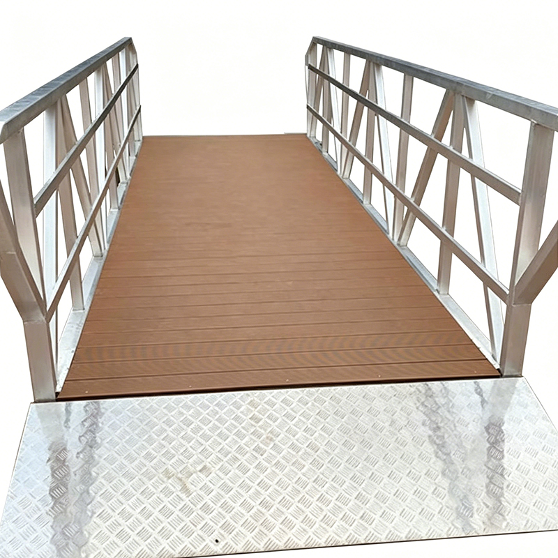 Deck de doca flutuante WPC