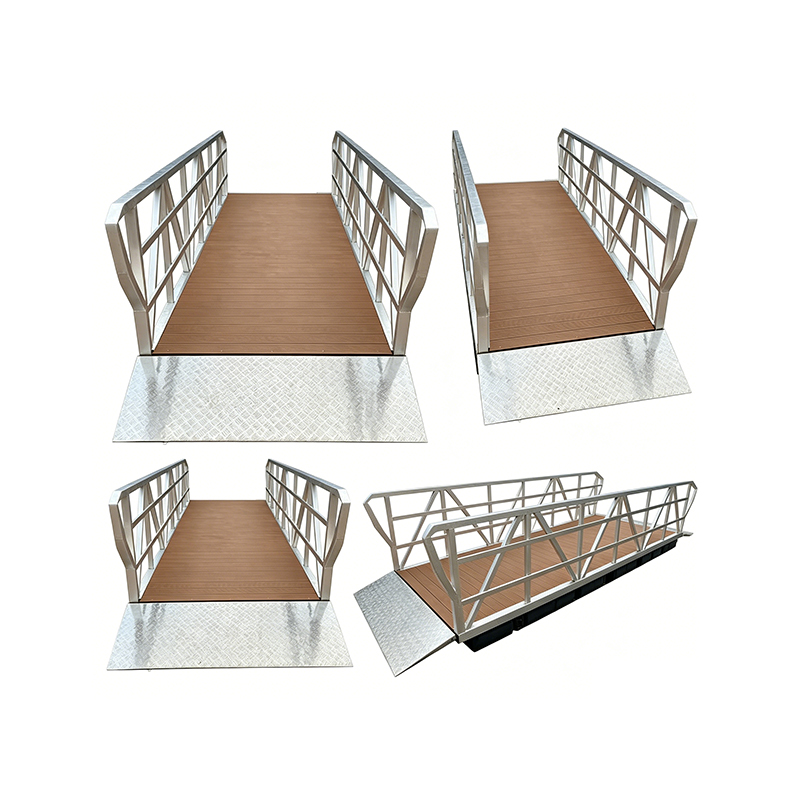 Deck de doca flutuante WPC