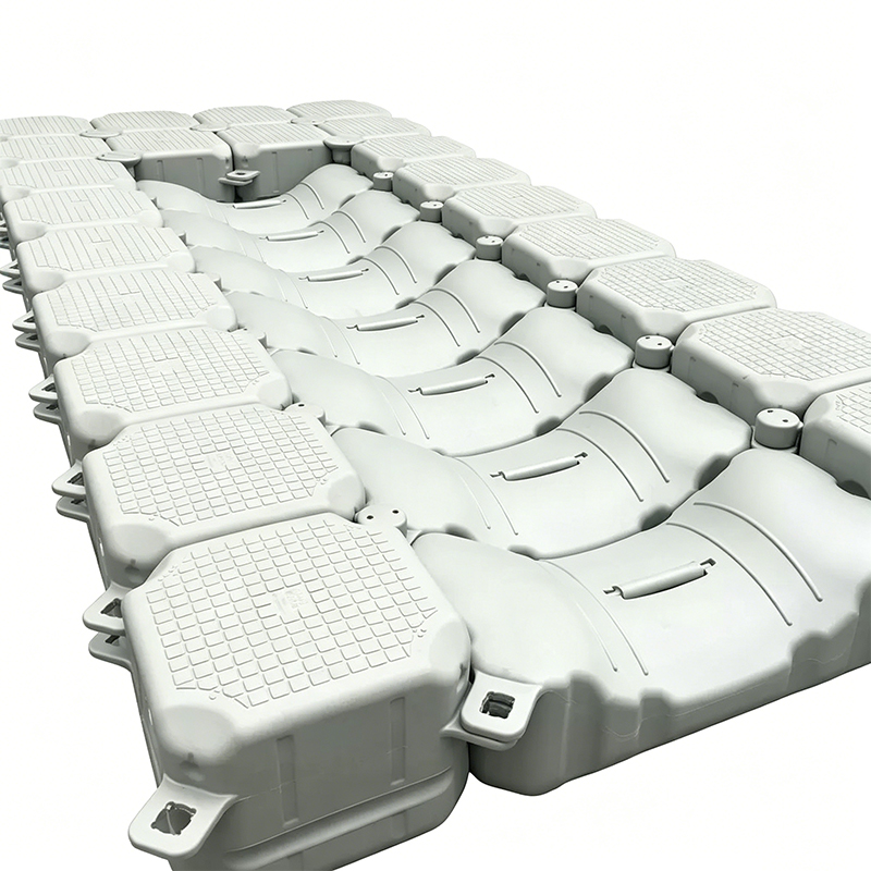 Pontão flutuante HDPE em forma de U