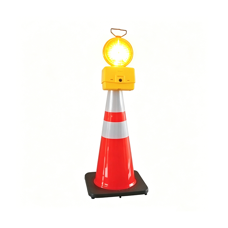Luz de advertência de barricada de trânsito LED de modo duplo