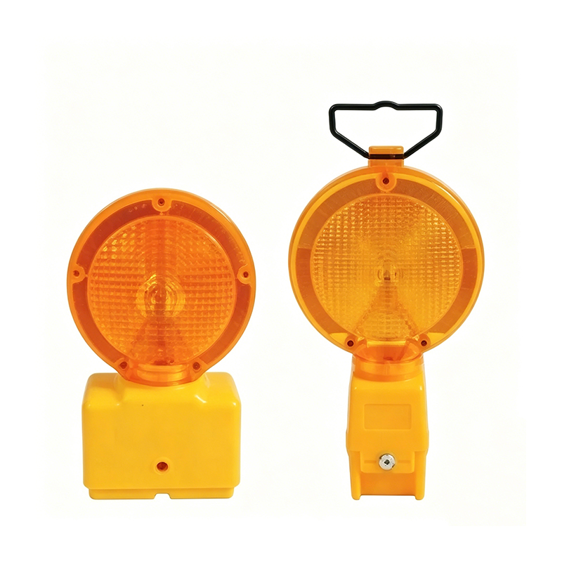 Luz de advertência de barricada de trânsito LED de modo duplo