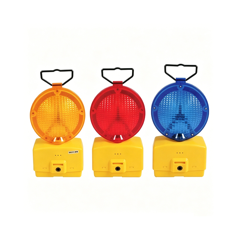 Luz de advertência de barricada de trânsito LED de modo duplo