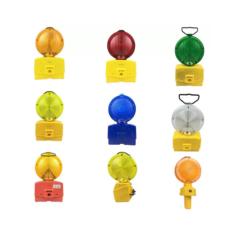 Luz de advertência de barricada de trânsito LED de modo duplo