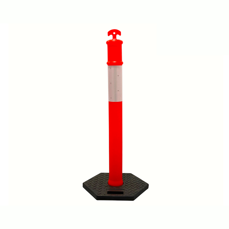 Poste de alerta de trânsito para serviços pesados ​​com alça superior