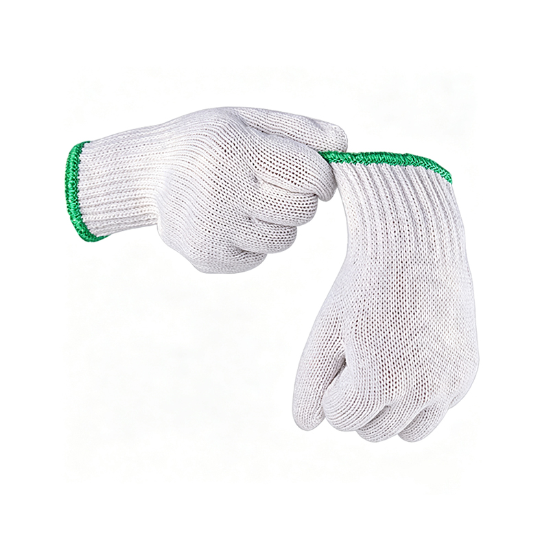 Luvas de proteção trabalhista de fio de algodão