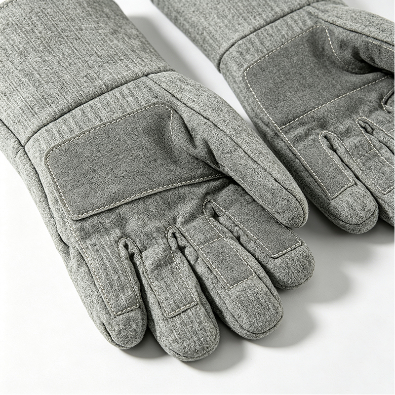 Luvas de fibra de carbono de aramida resistentes a altas temperaturas 500°C