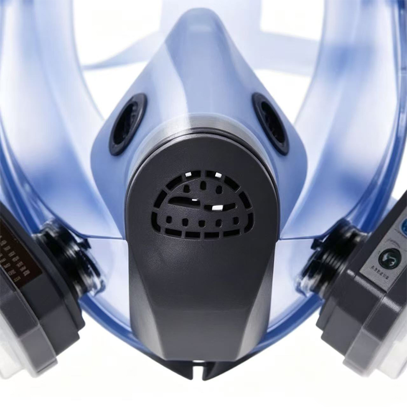 Máscara de gás industrial facial completa