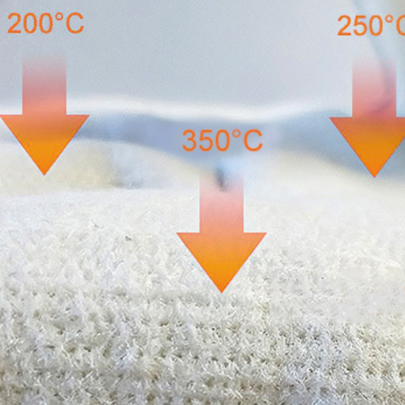 Luvas de segurança resistentes ao calor de folha de alumínio 350°C