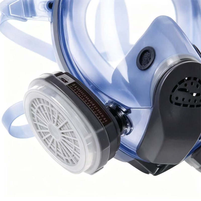 Máscara de gás industrial facial completa