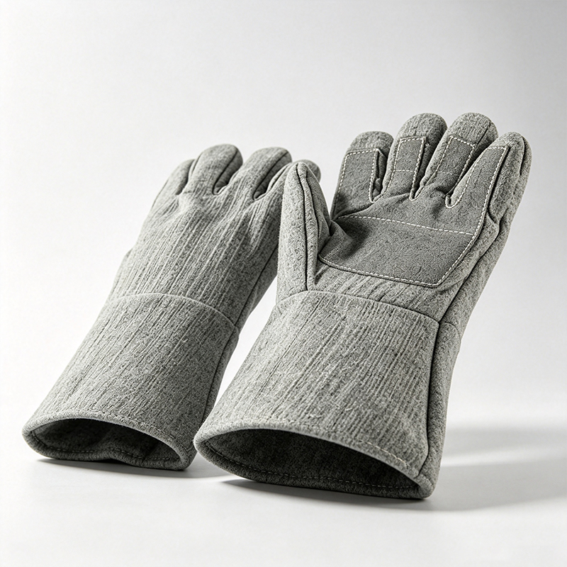 Luvas de fibra de carbono de aramida resistentes a altas temperaturas 500°C