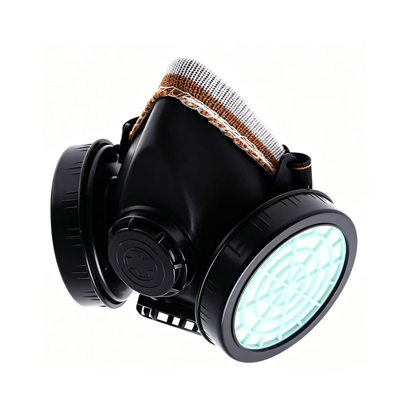 Respirador purificador de ar sem motor TPR de filtro duplo