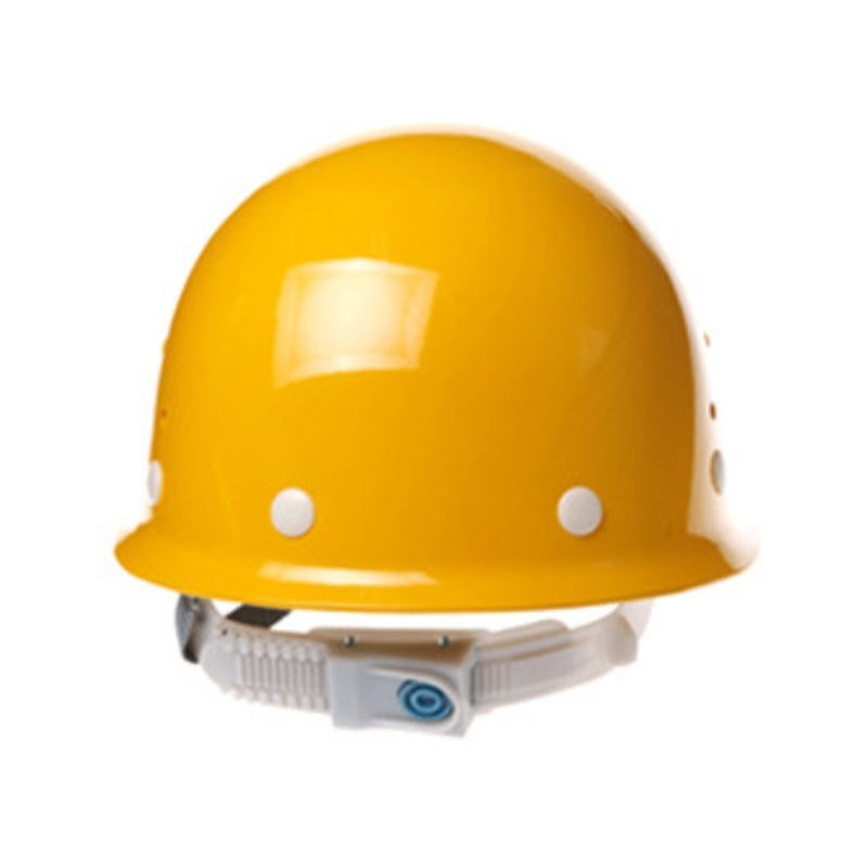 Capacete de segurança industrial FRP hidroformado com 12 respiradouros