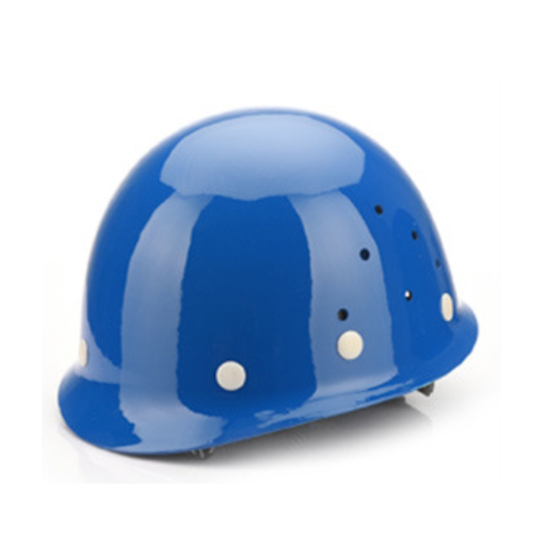 Capacete de segurança industrial FRP hidroformado com 12 respiradouros