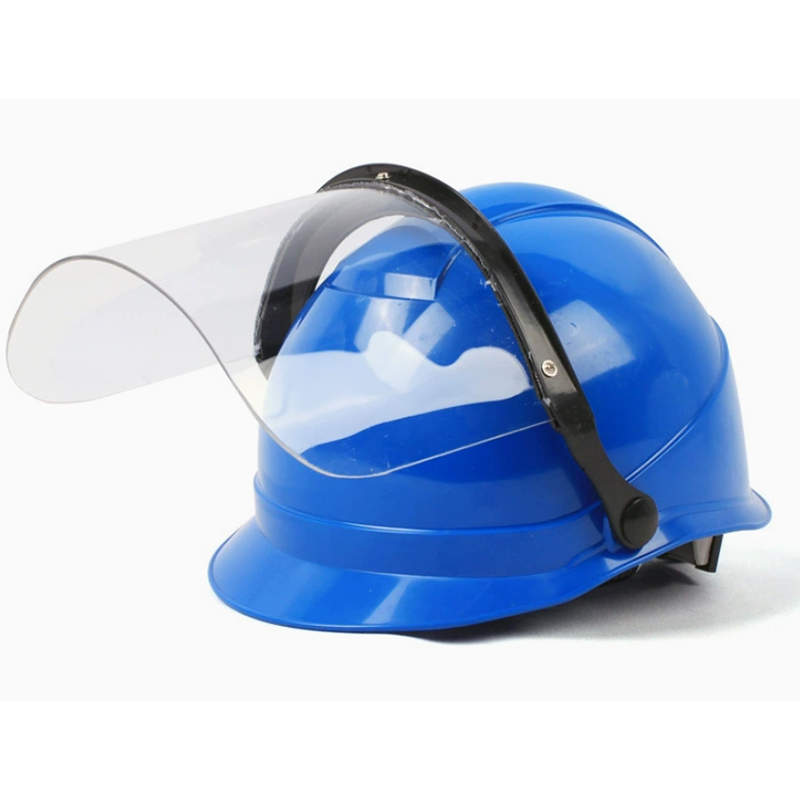Capacete de segurança antiarco para eletricista com viseira integrada