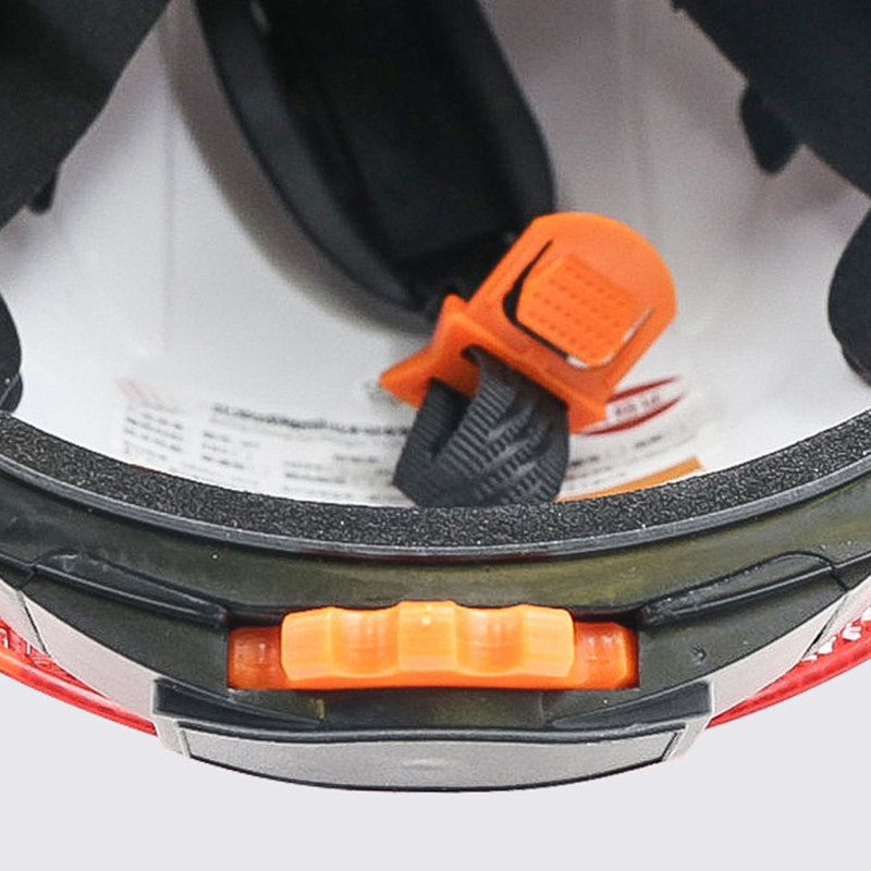 Capacete de óculos com viseira retrátil integrada