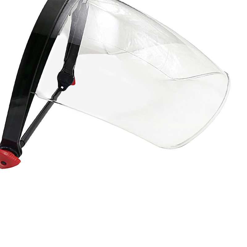 Suporte de viseira transparente polido de alta altitude