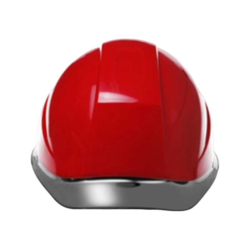 Capacete de Segurança Industrial Bicolor com Aba Transparente