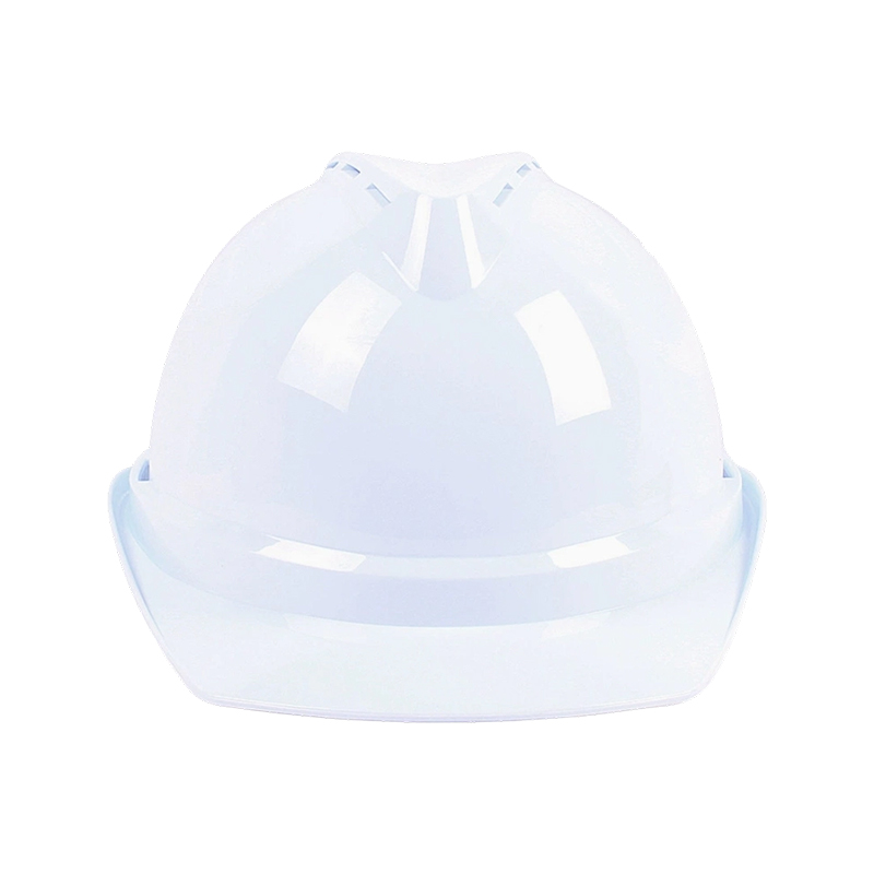 Capacete de segurança industrial ventilado em forma de V
