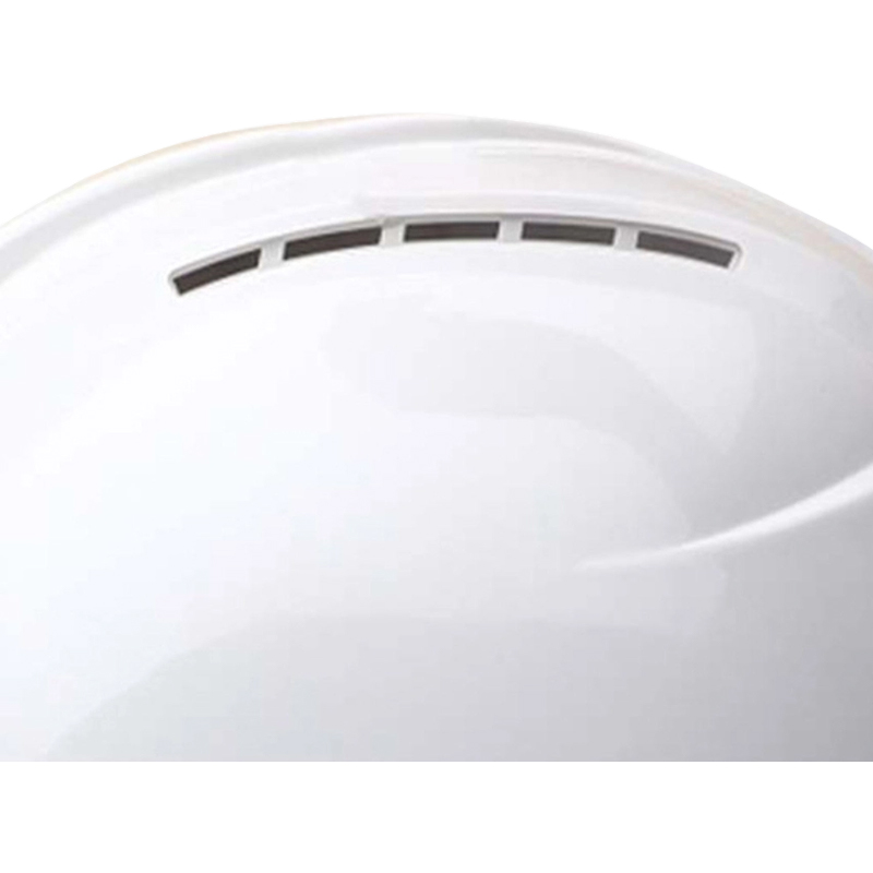 Capacete de Segurança Industrial Bicolor com Aba Transparente