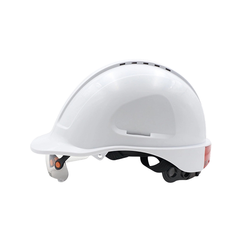 Capacete de óculos com viseira retrátil integrada