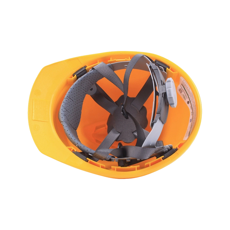 Capacete de segurança industrial ventilado em forma de V