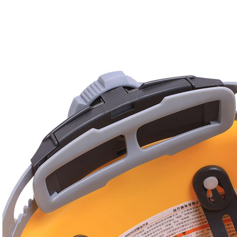 Capacete de segurança industrial ABS ergonômico estilo FRP com 16 aberturas