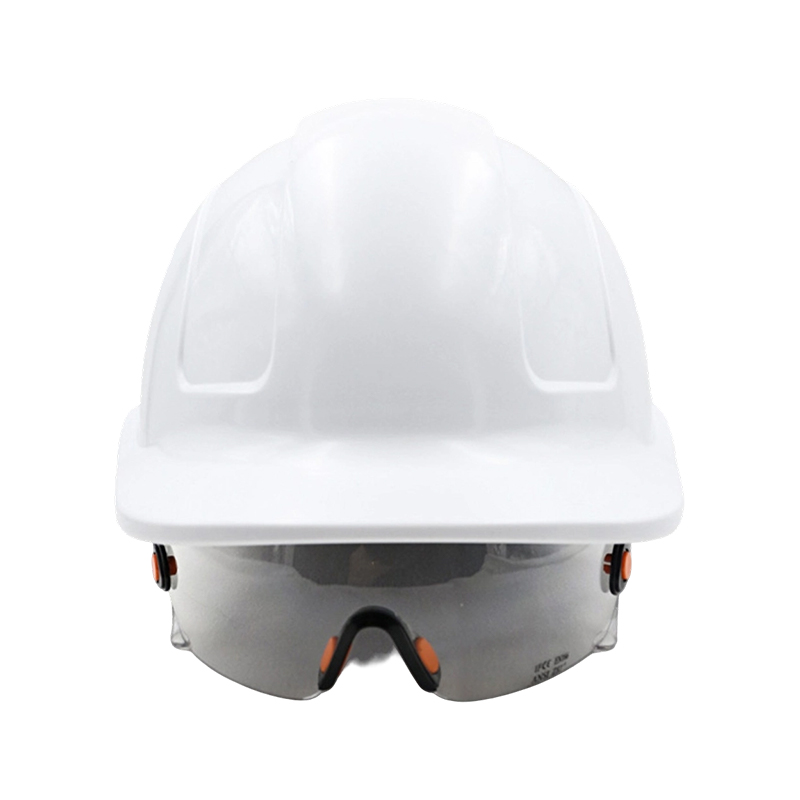 Capacete de óculos com viseira retrátil integrada