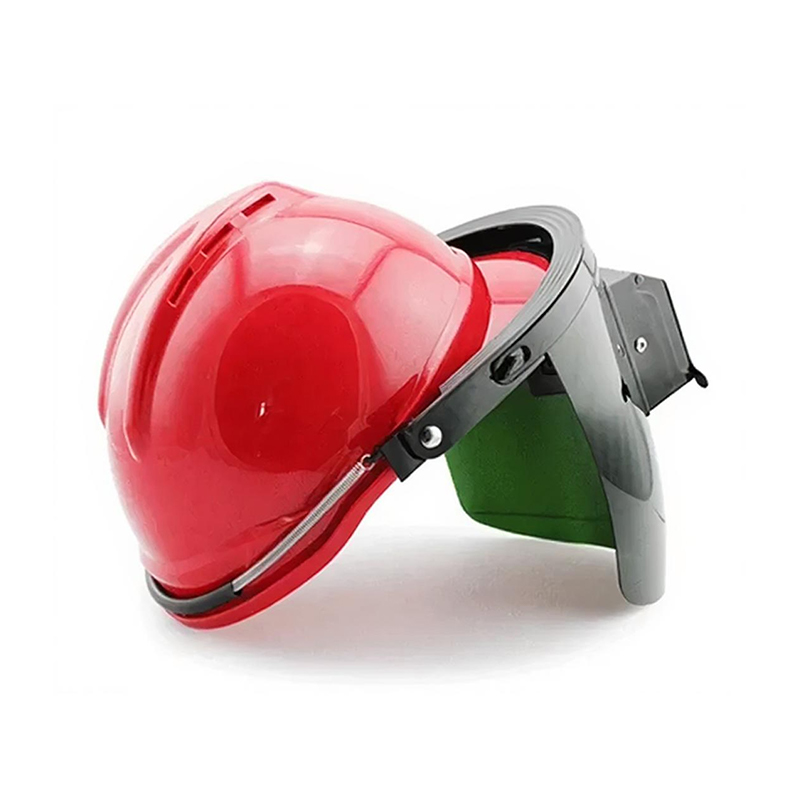 Máscara de soldagem com revestimento automático montada no capacete