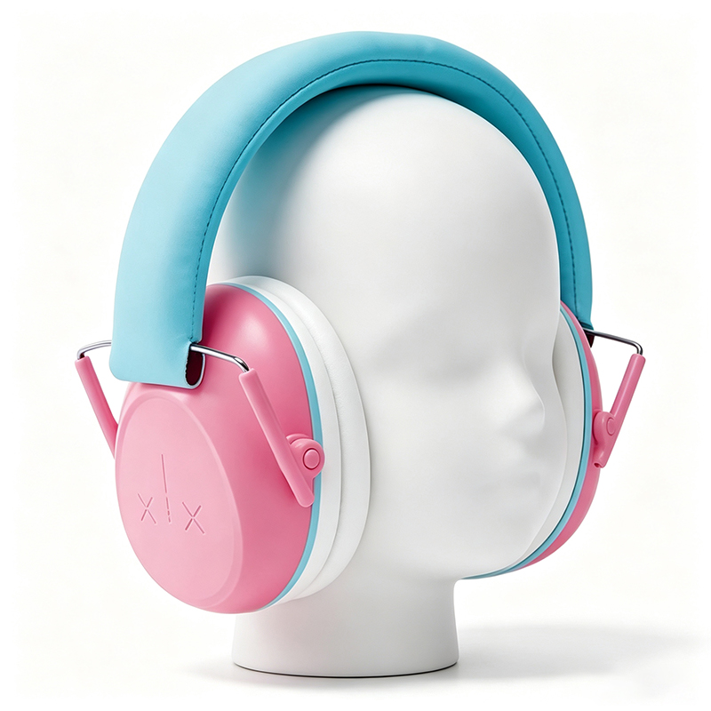 Protetores auriculares ajustáveis ​​para crianças com redução de ruído