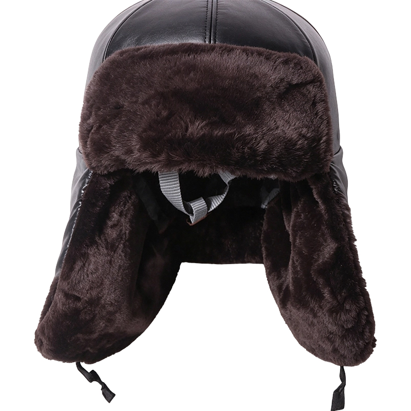 Capacete de segurança à prova de frio com forro de caxemira de lã real