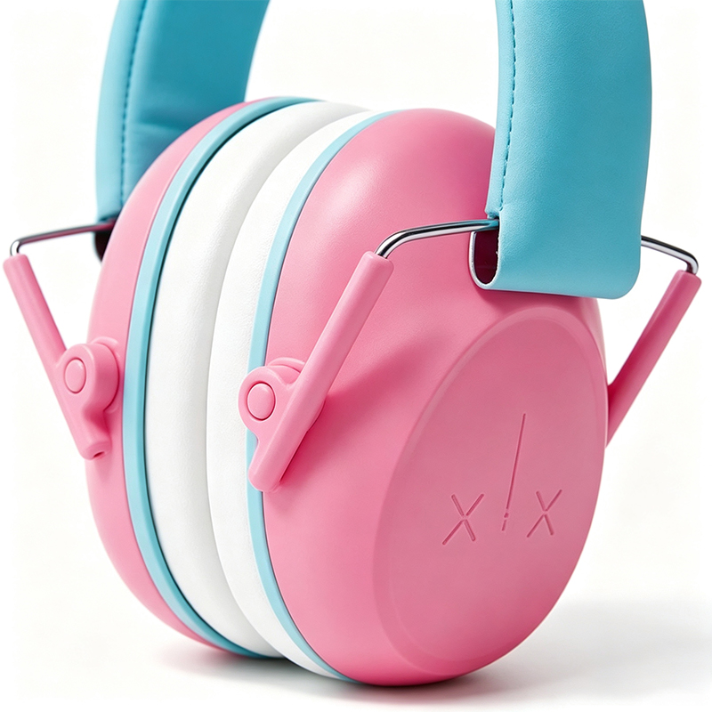 Protetores auriculares ajustáveis ​​para crianças com redução de ruído
