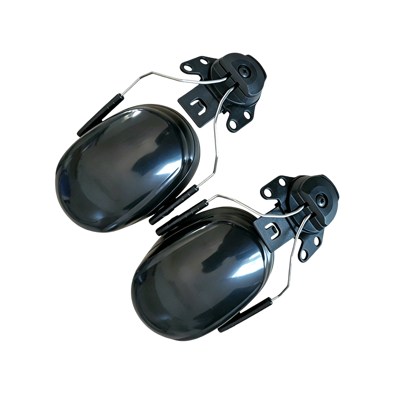Protetores auriculares industriais plugáveis ​​montados em capacete